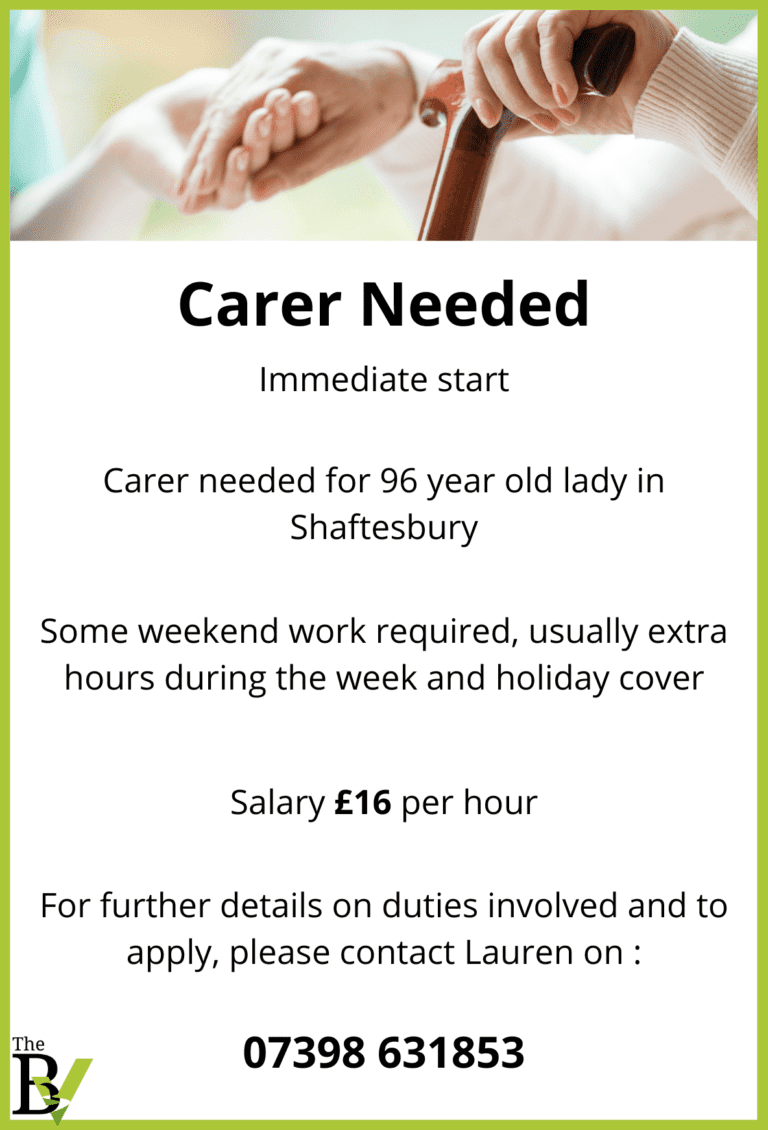 Carer Needed | Shaftesbury