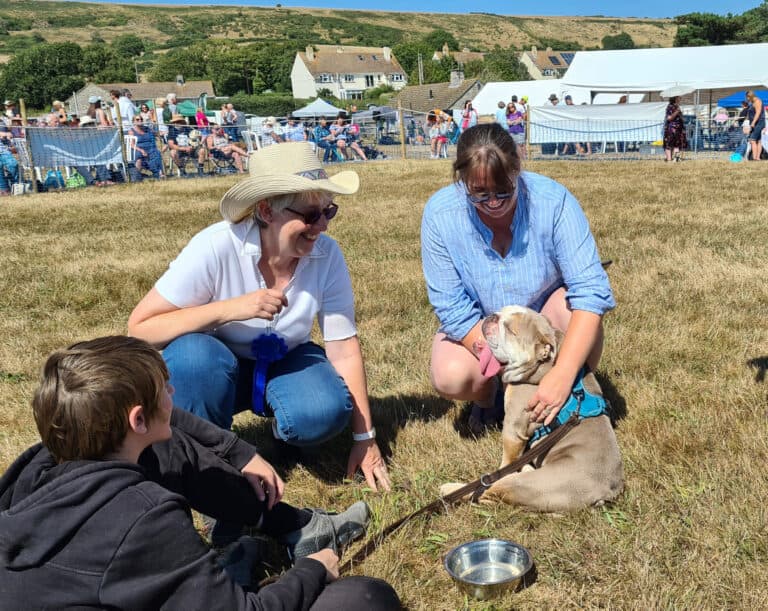 We went to the Country Dog Show