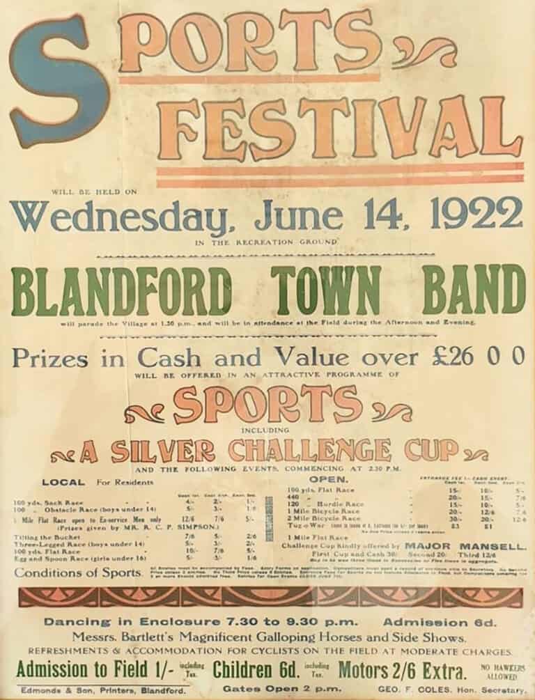 A Hundred Years of Sport in Shillingstone