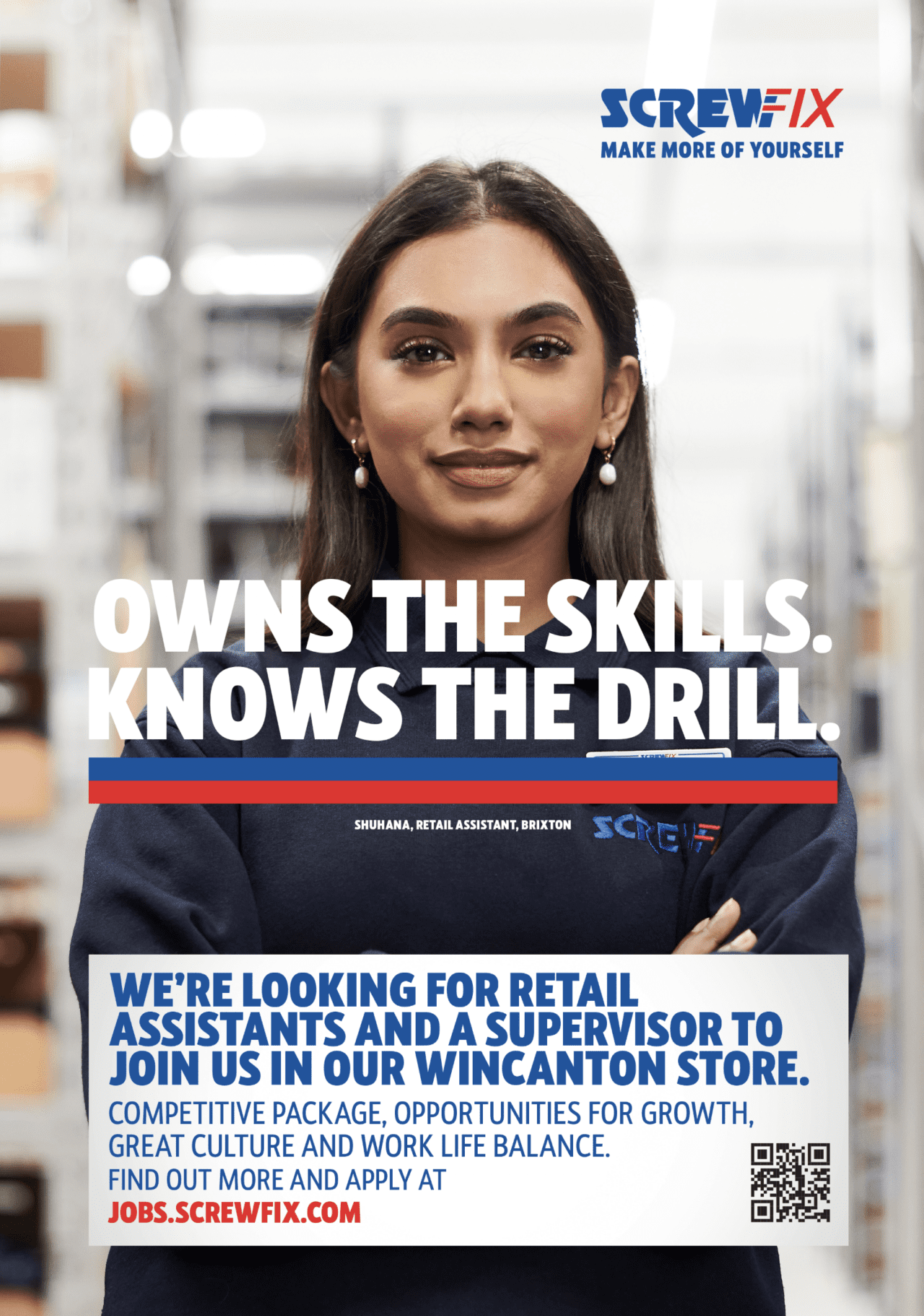 Retail Assistants & Supervisor for Wincanton Store Screwfix The BV