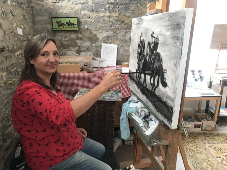 In the studio with Katie Scorgie
