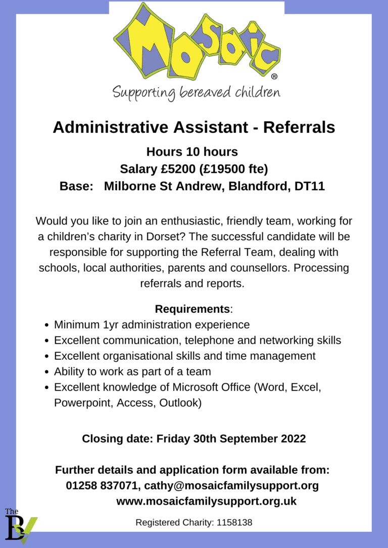 Administrative Assistant – Referrals | Mosaic