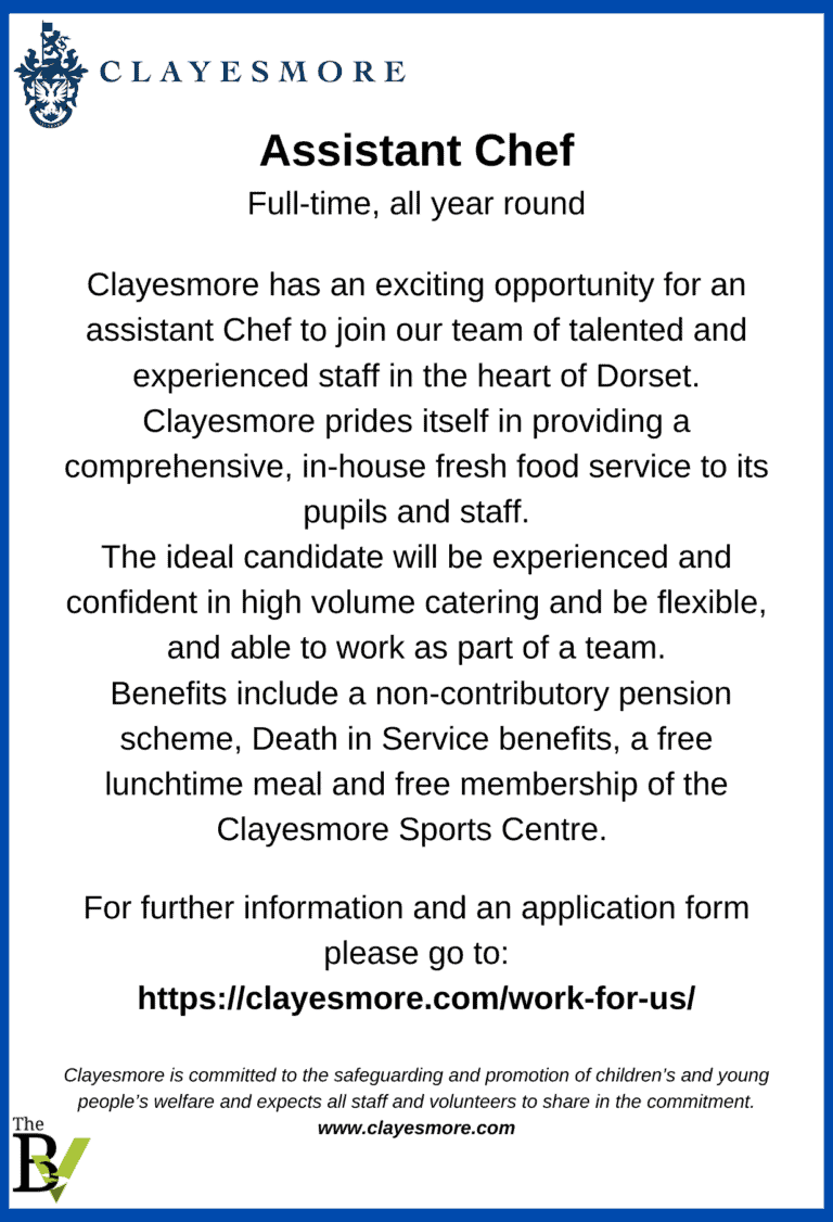 Assistant Chef | Clayesmore School