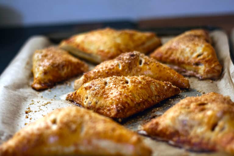 Is this the perfect autumnal bake? Simple-but-perfect apple turnovers