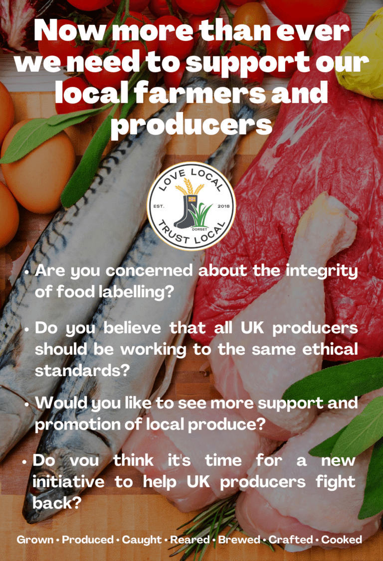 Now more than ever we need to support our local farmers and producers