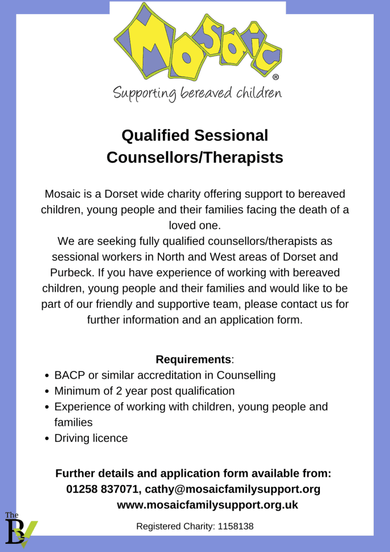 Qualified Sessional Counsellors/Therapists | Mosaic