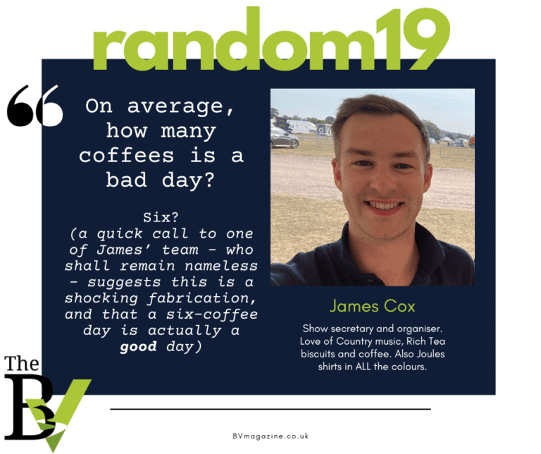 James Cox G&S Show answers random 19