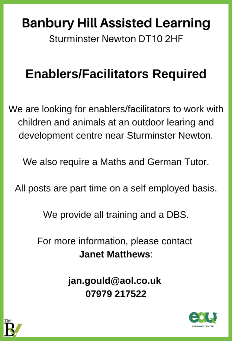 Enablers/Facilitators Required | Banbury Hill Assisted Learning