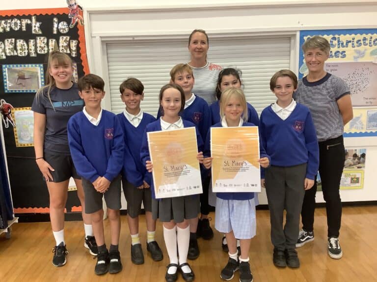 It’s GOLD for St Mary’s!