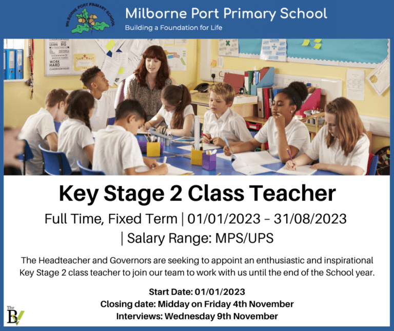 Key Stage 2 Class Teacher | Milborne Port Primary School