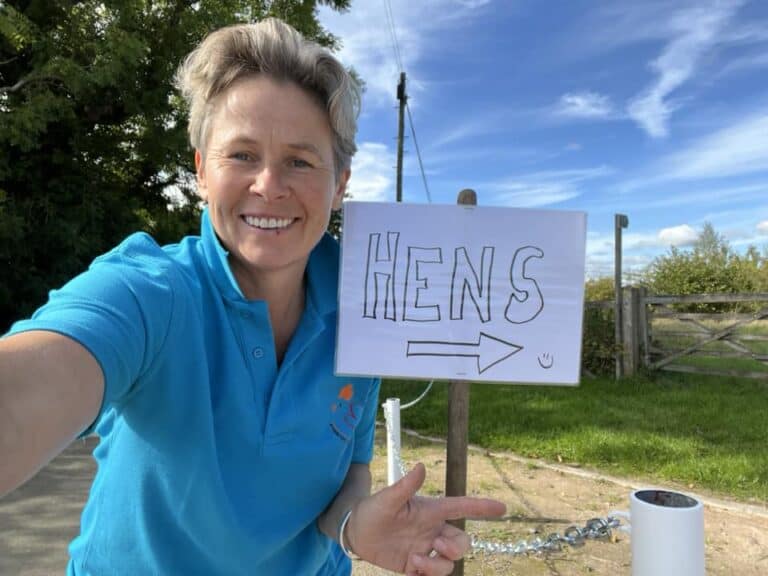 Give a hen a home!