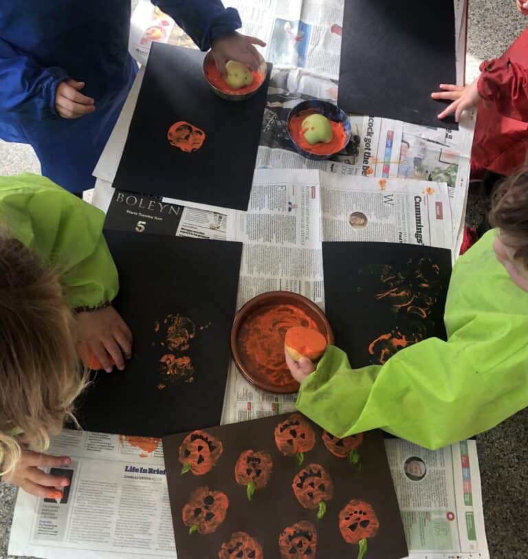 Autumn at the kindergarten
