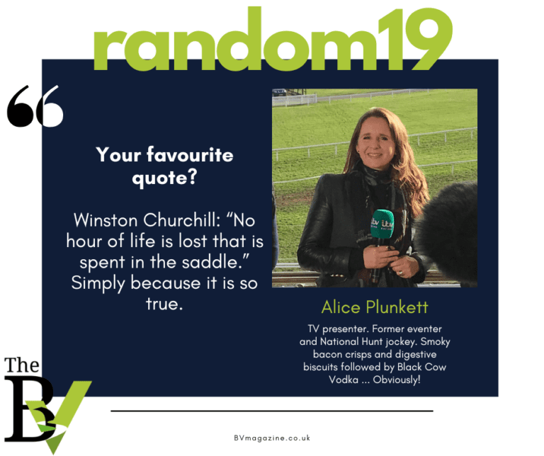 TV presenter Alice Plunkett takes on the Random 19 questions