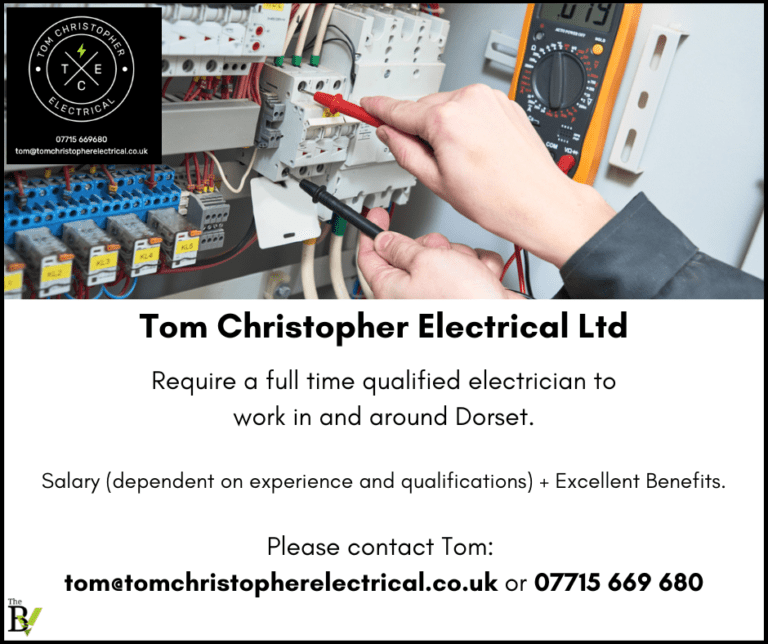 Qualified Electrician Required | Tom Christopher Electrical Ltd