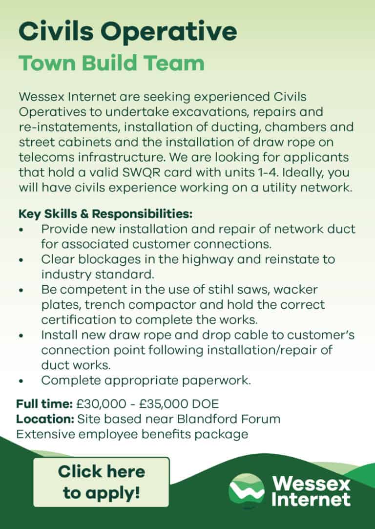 Civil Operative (Town Build Team) | Wessex Internet