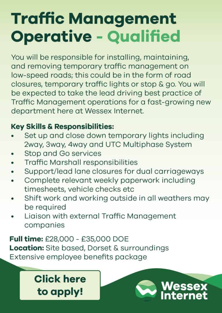 Traffic Management Operative – Qualified | Wessex Internet
