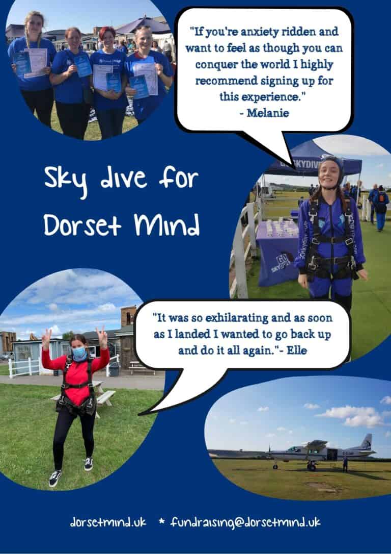 Do something amazing for charity – jump out of a plane