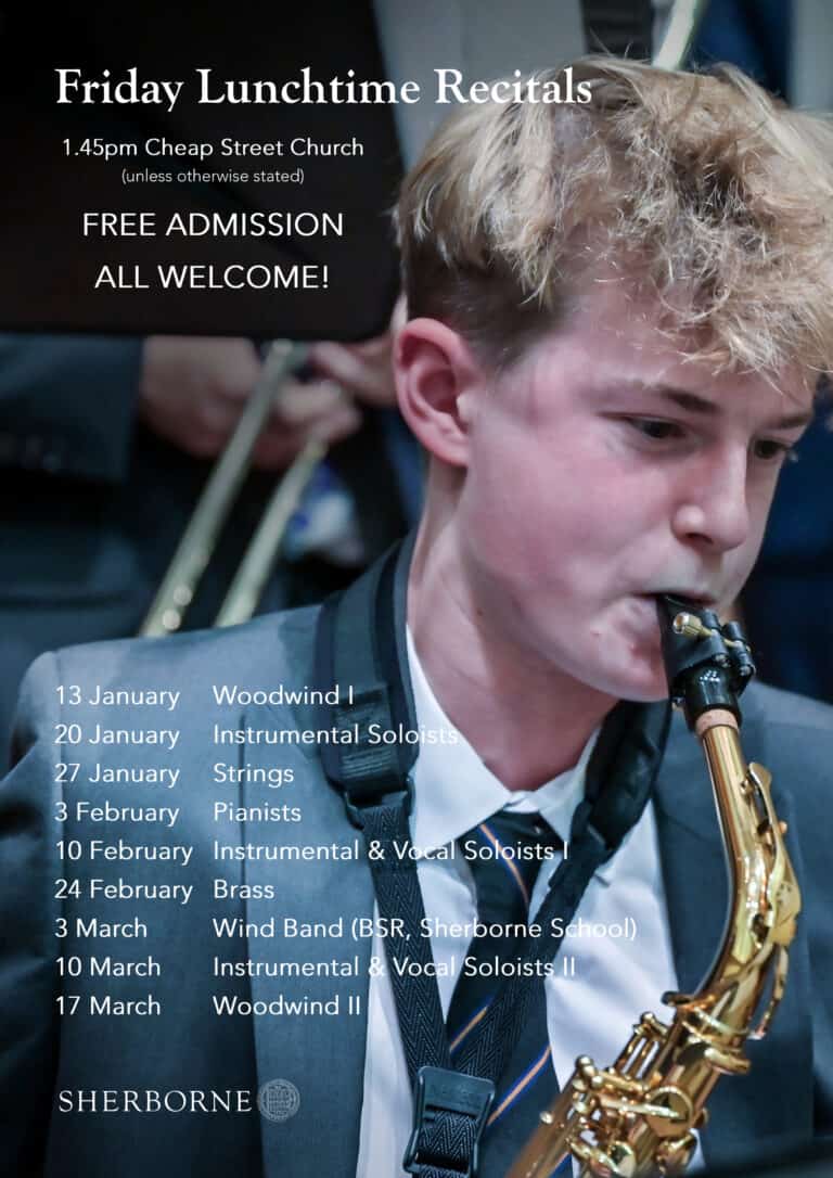 Friday Lunchtime Recitals | Sherborne Music School