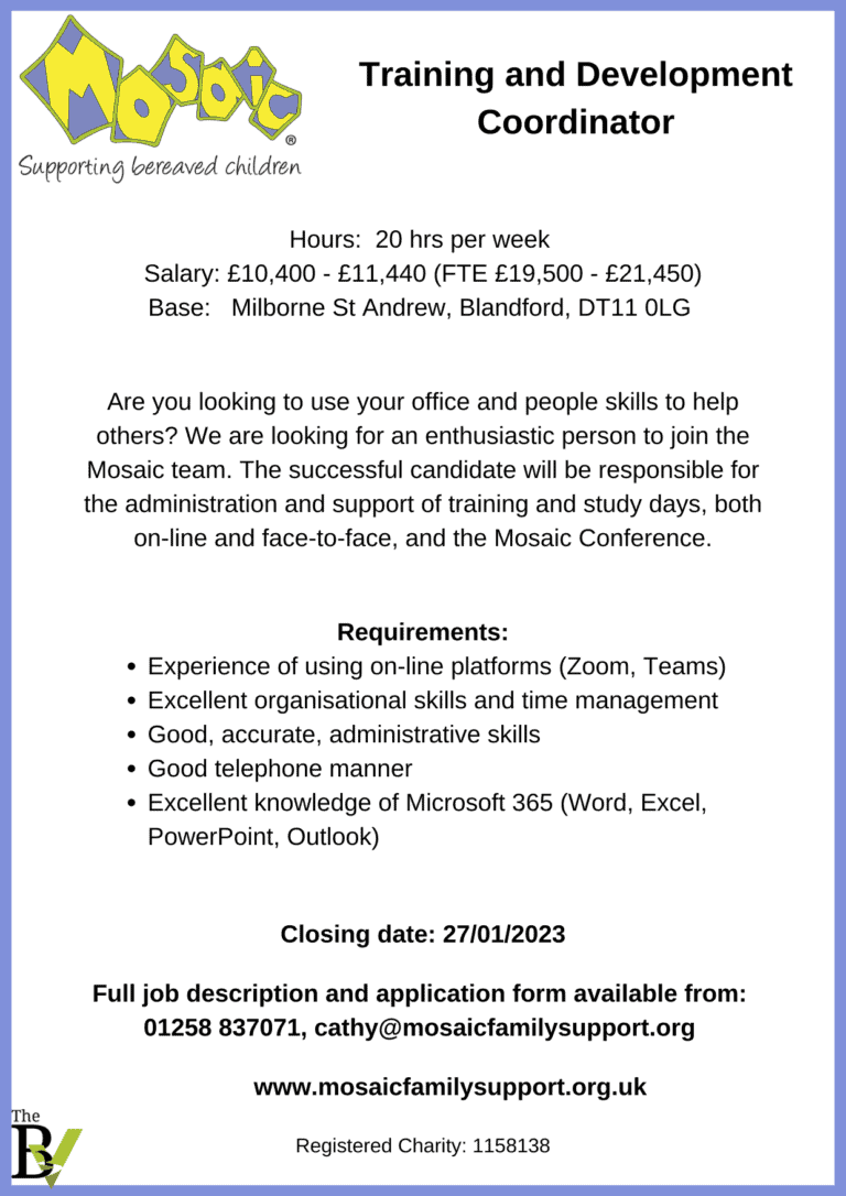 Training and Development Coordinator | Mosaic