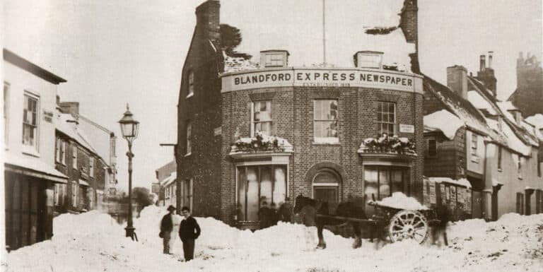 Tales of a Blandford blizzard | Then & Now