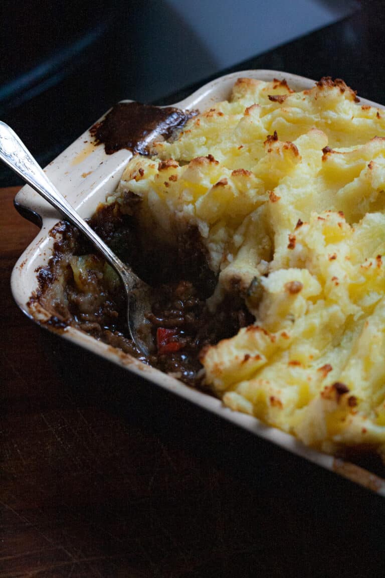 Heather’s Mum’s cottage pie … ish