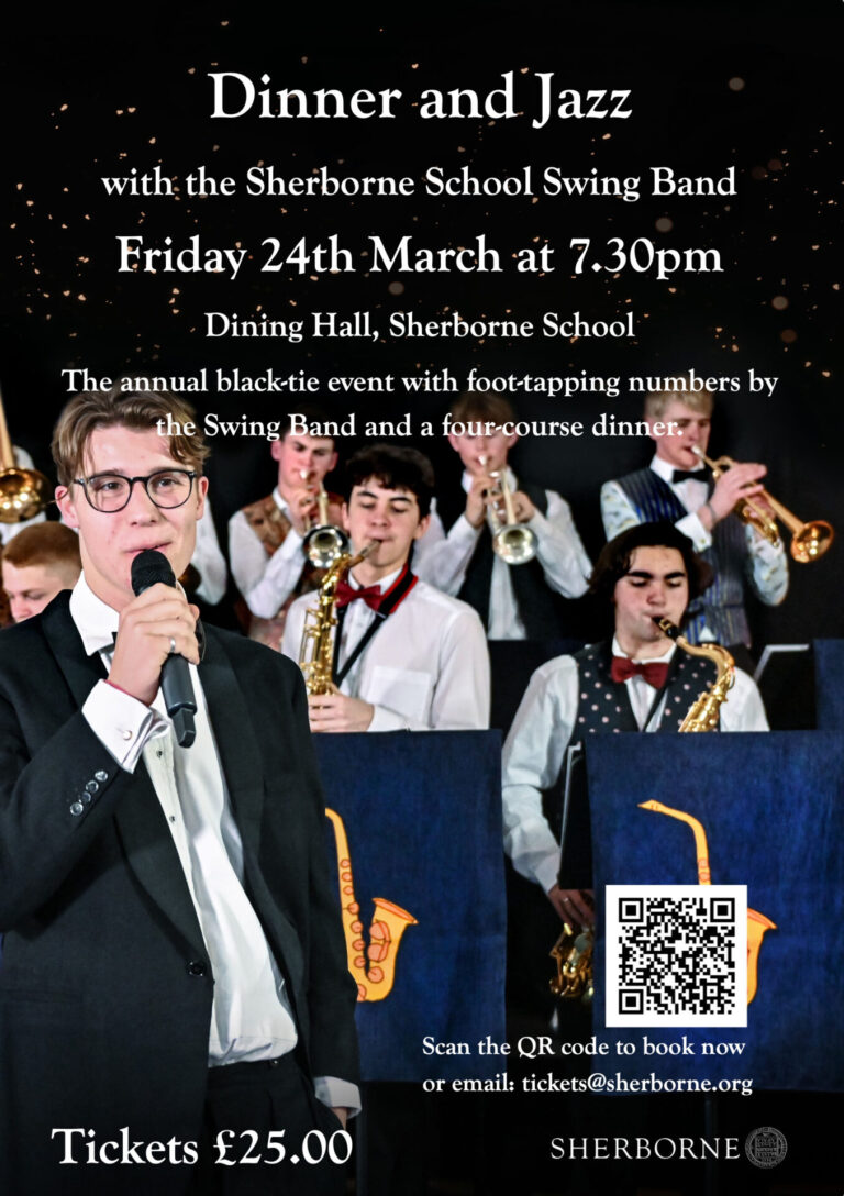 Dinner and Jazz with the Sherborne School Swing Band