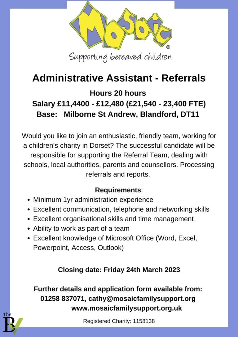 Administrative Assistant – Referrals | Mosaic
