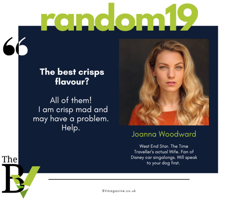 West End star Joanna Woodward answers the Random 19 questions