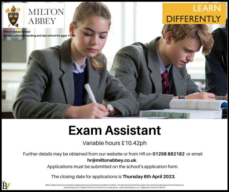 Exam Assistant | Milton Abbey school