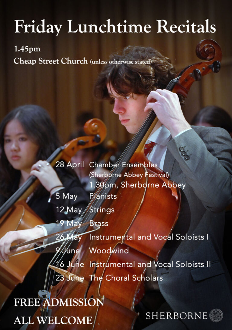 Friday Lunchtime Recitals | Sherborne school