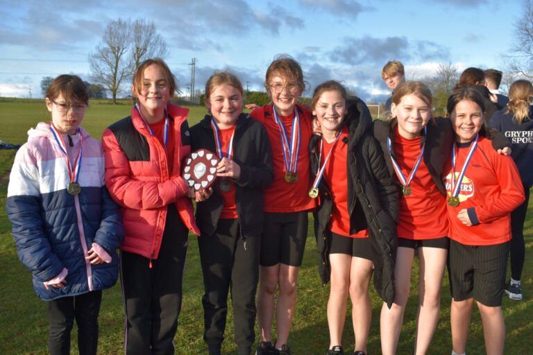 Local children compete in Sherborne cross-country
