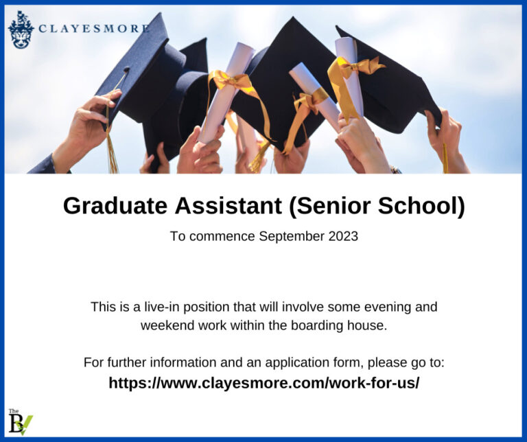 Graduate Assistant (Senior School) | Clayesmore School