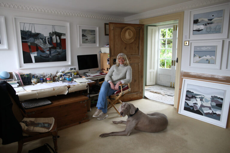 In the studio with Teresa Lawton