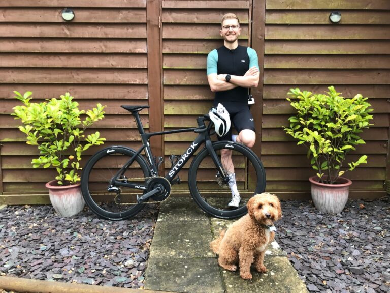 Brad’s back on a bike