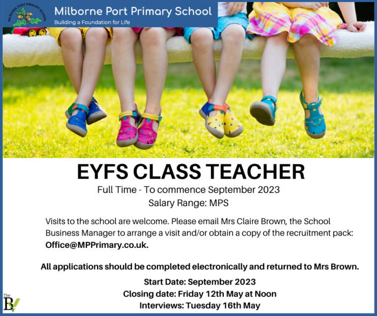 EYFS CLASS TEACHER | Milborne Port Primary School