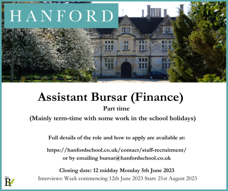 Assistant Bursar (Finance) | Hanford School