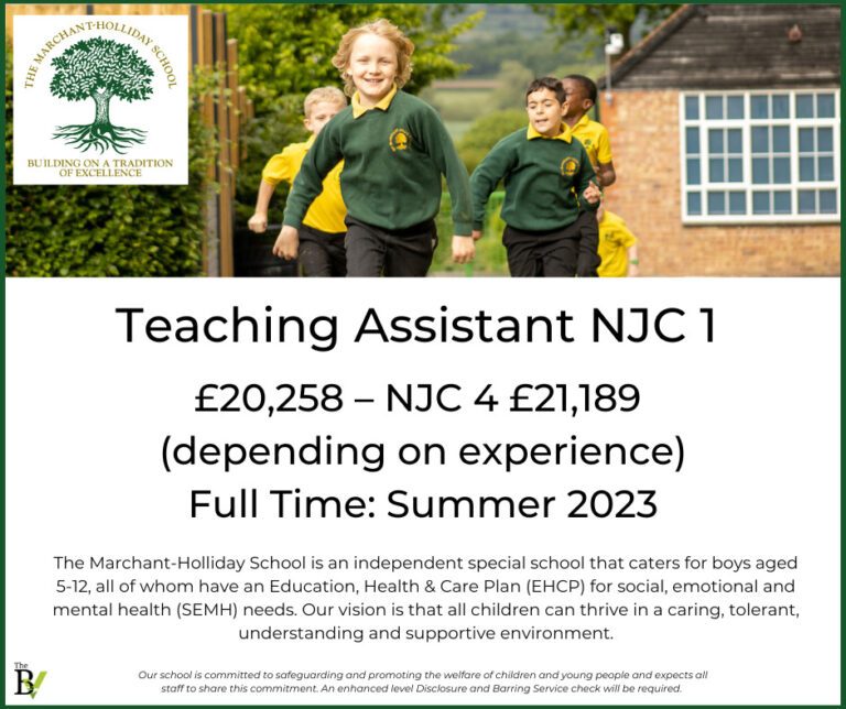 Teaching Assistant NJC 1 | Marchant-Holliday School