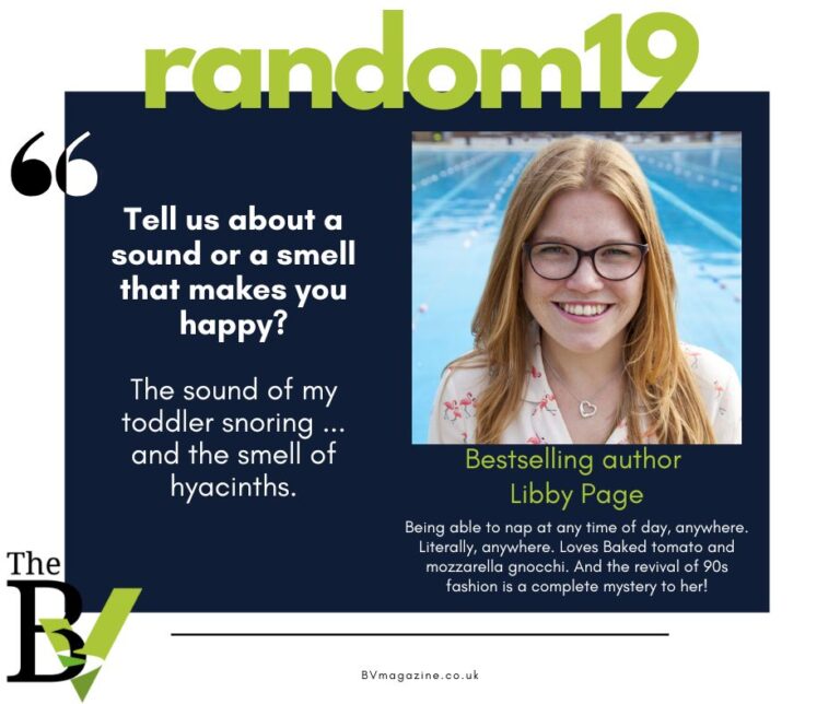 Bestselling author Libby Page answers the Random 19 questions