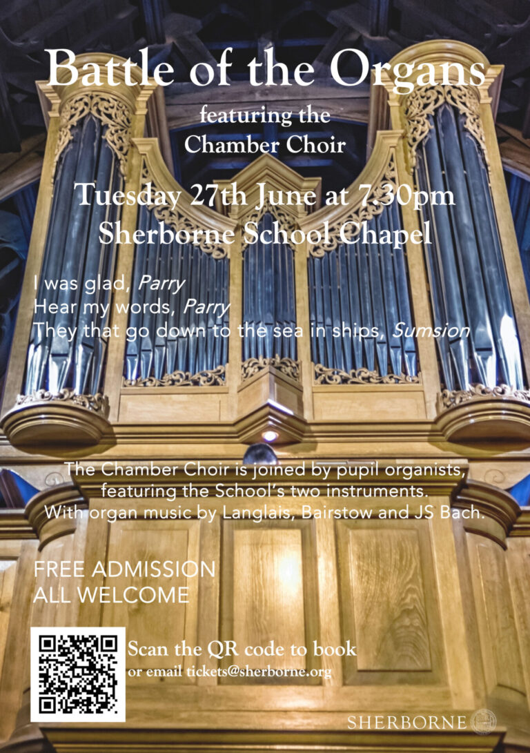 Battle of the Organs | Sherborne School