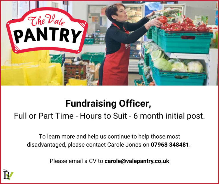 Fundraising Officer | Vale Pantry