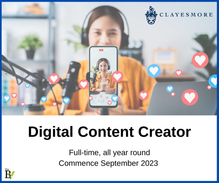 Digital Content Creator | Clayesmore School