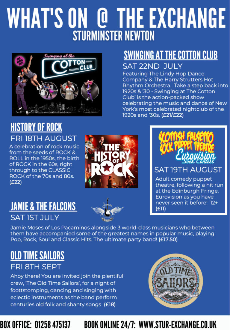 What’s on at The Exchange this summer