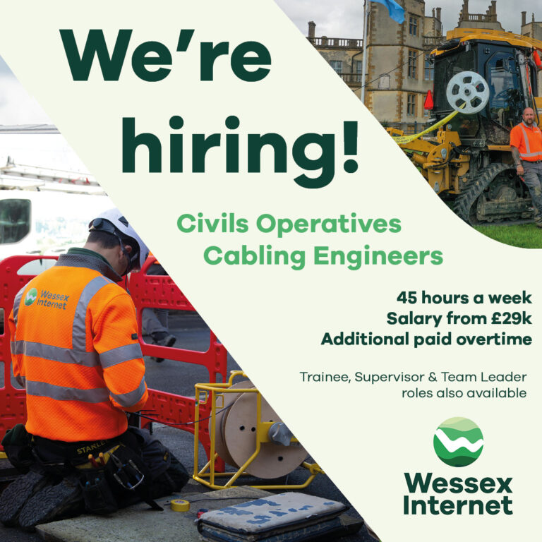 Wessex Internet are growing fast, and they need the best people to join them… Could this be you?