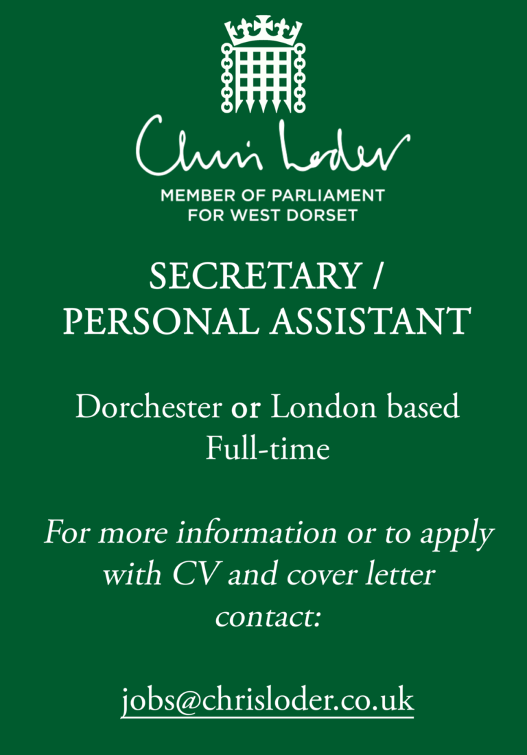 SECRETARY / PERSONAL ASSISTANT | Chris Loder MP