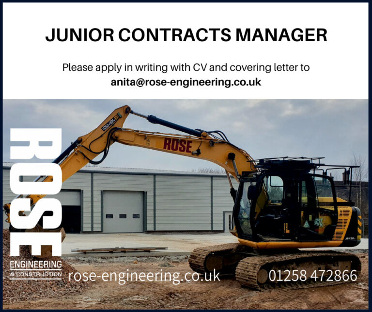 JUNIOR CONTRACTS MANAGER | Rose Engineering