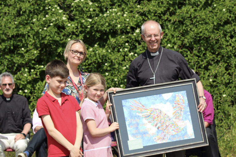 The archbishop visits Archbishop