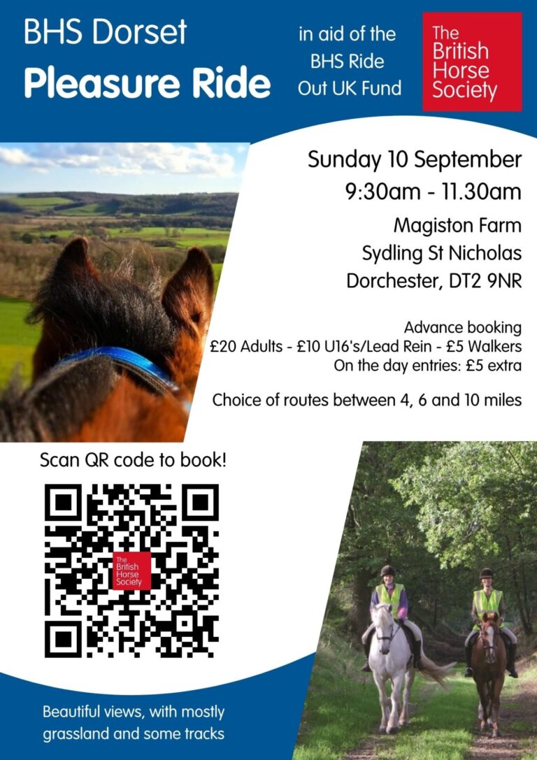 BHS Dorset Pleasure Ride