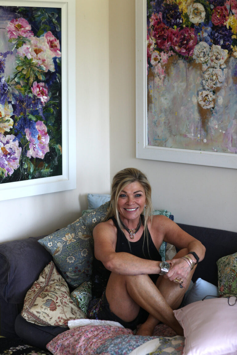 In the studio with Rozanne Bell