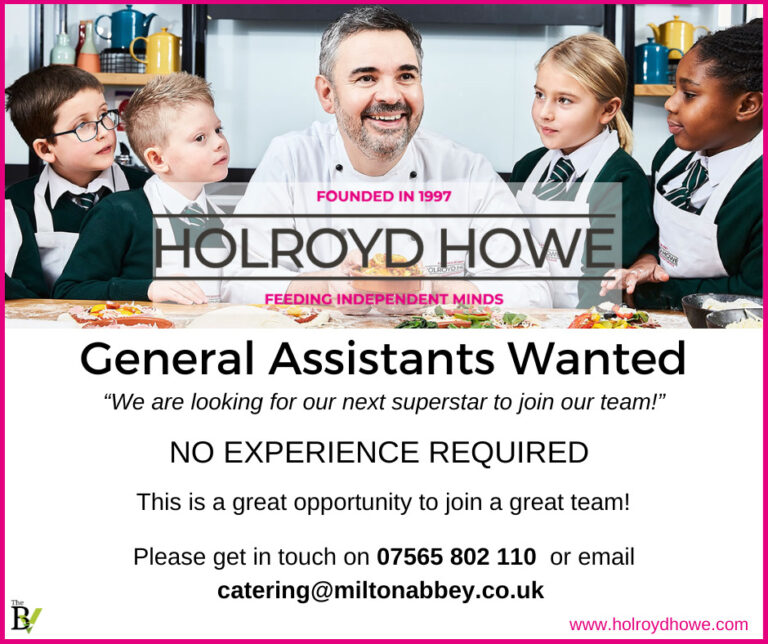 General Assistants Required | Holroyd Howe