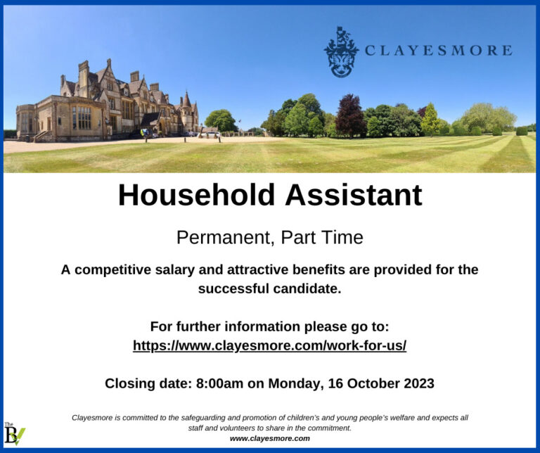 Household Assistant | Clayesmore School